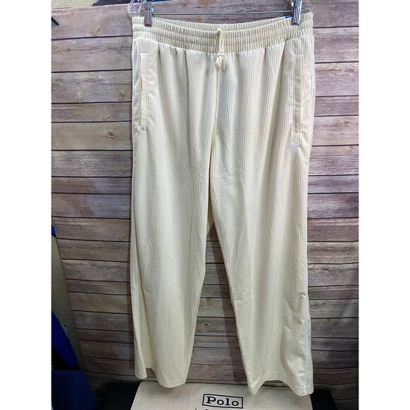 NWT MENS Large ADIDAS ORIGINALS IM4434 WONDER WHITE PANTS MSRP $90 - Picture 2 of 12